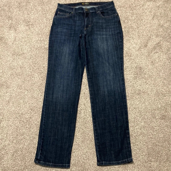 NWOT Lee Relaxed Fit Straight Leg Mid Rise 10 long - Picture 1 of 16